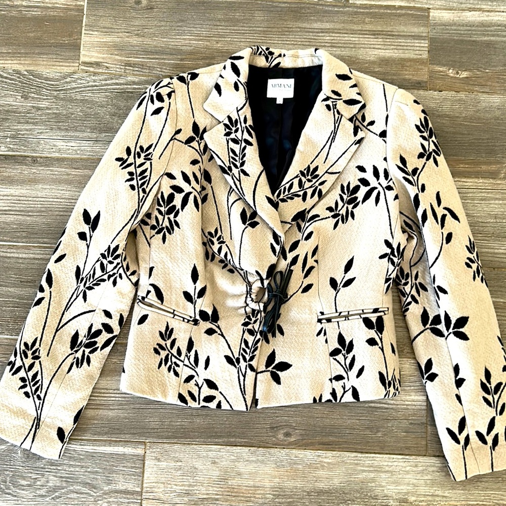 Vintage Armani Wool Blazer